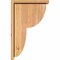 Ekena Millwork Crestline Smooth Corbel w/Backplate, Western Red Cedar, 5 1/2"W x 14"D x 22"H COR06X14X22CRE01SWR - alternate 3